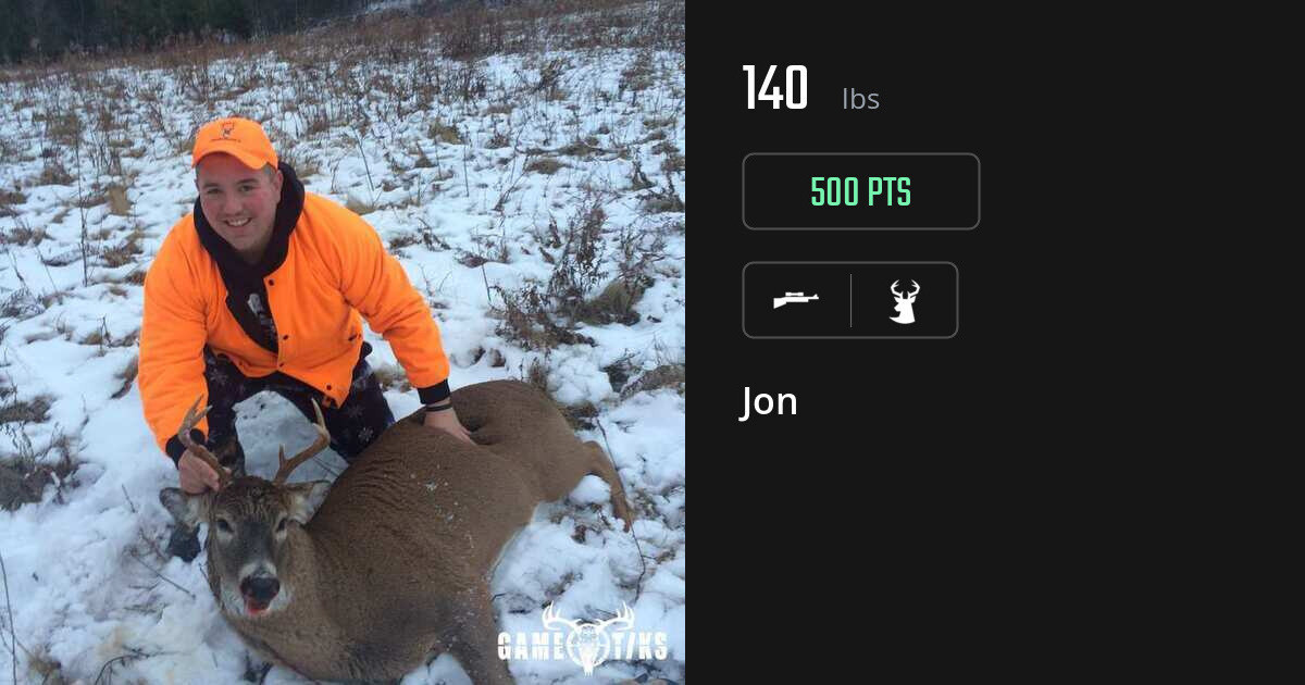 deer harvest by Jon