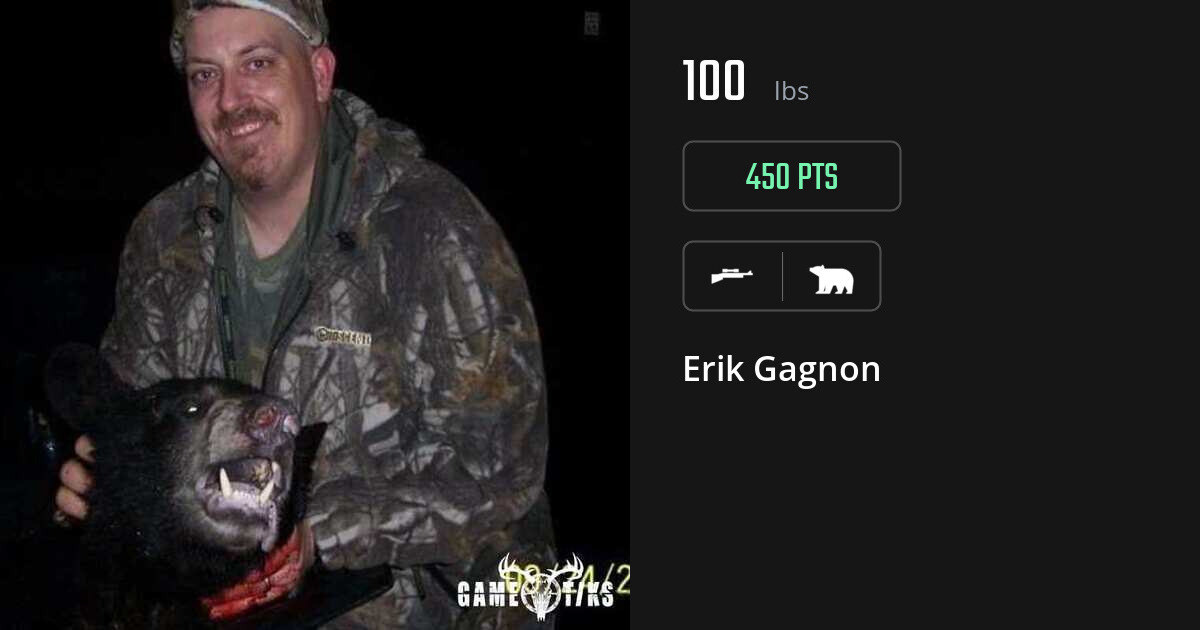 Bear harvest on Gametiks