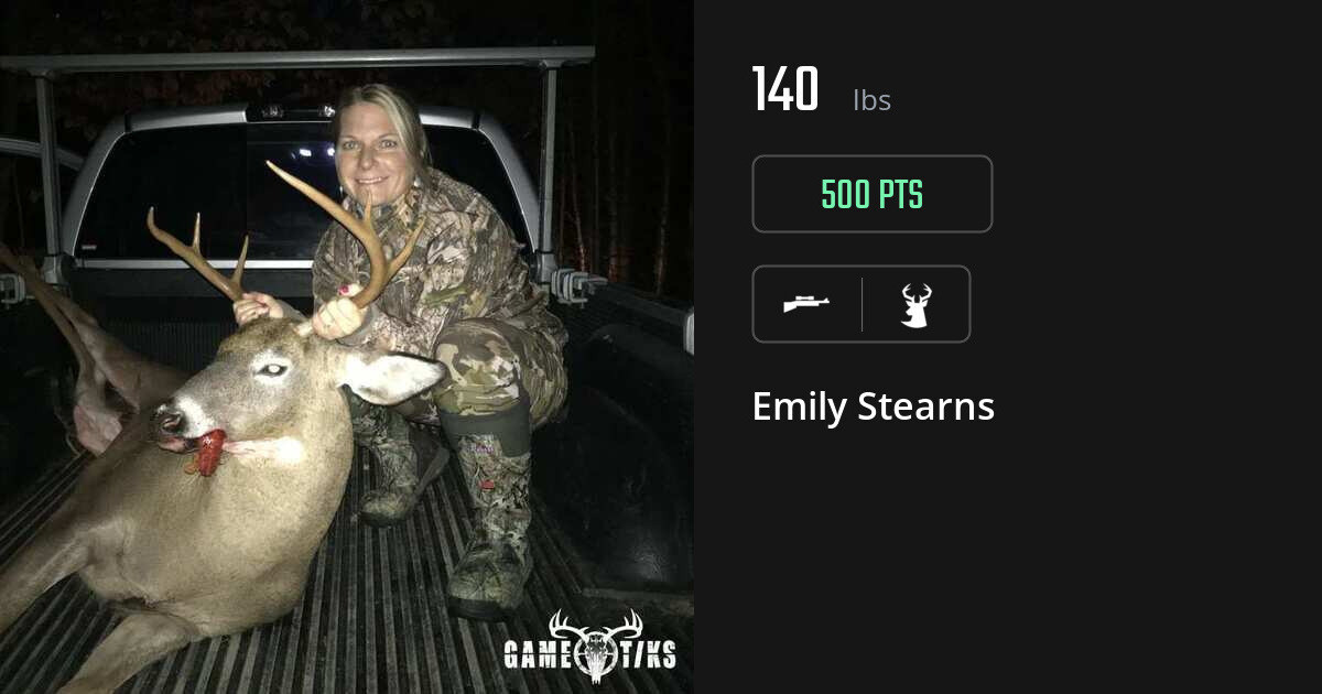 Deer harvest on Gametiks