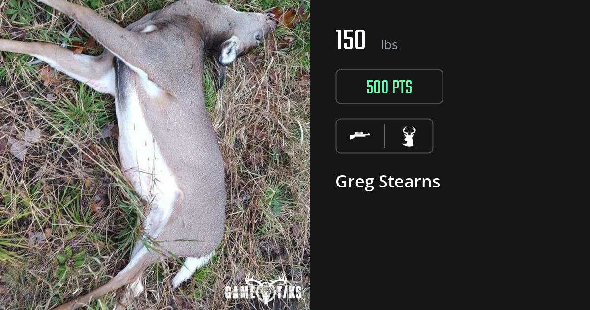 deer harvest by Greg Stearns