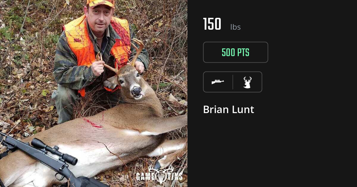 Deer harvest on Gametiks