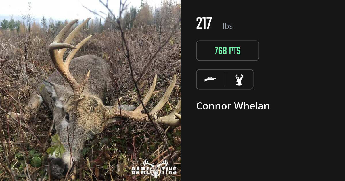 Deer harvest on Gametiks