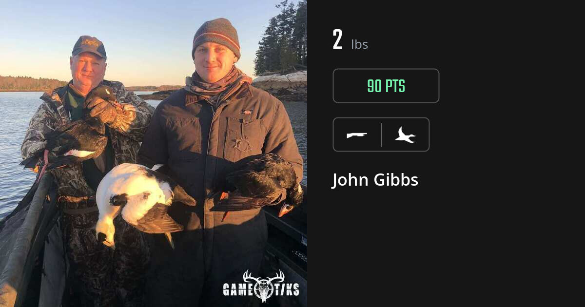 Waterfowl harvest on Gametiks