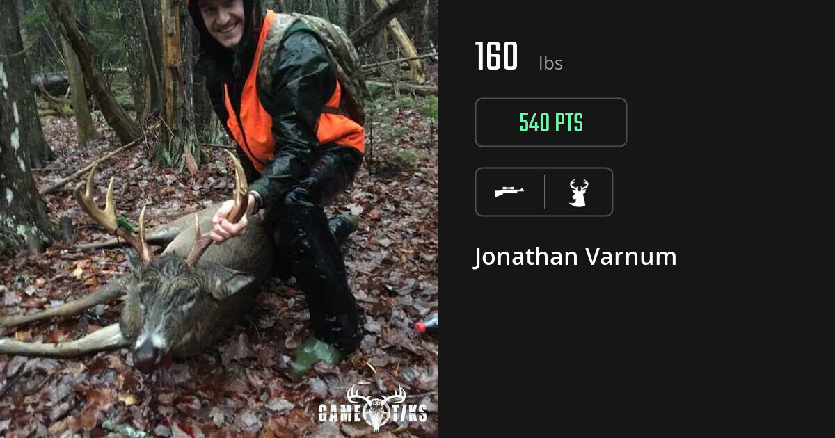Deer harvest on Gametiks