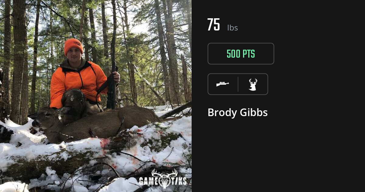 Deer harvest on Gametiks