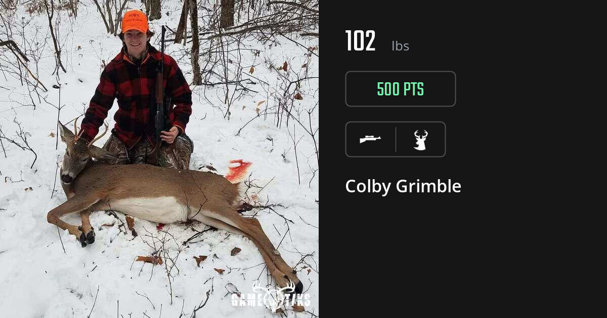 Deer harvest on Gametiks