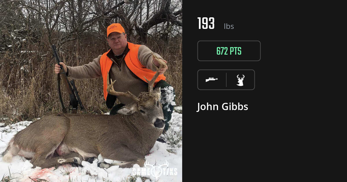 Deer harvest on Gametiks