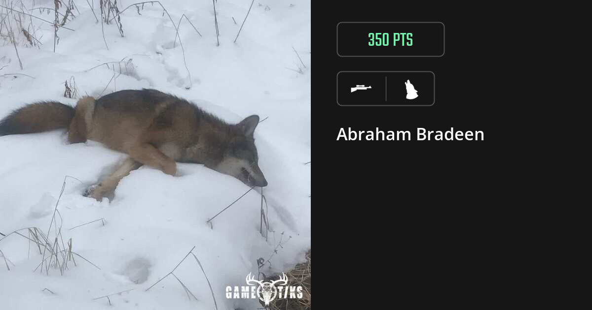 Canine harvest on Gametiks