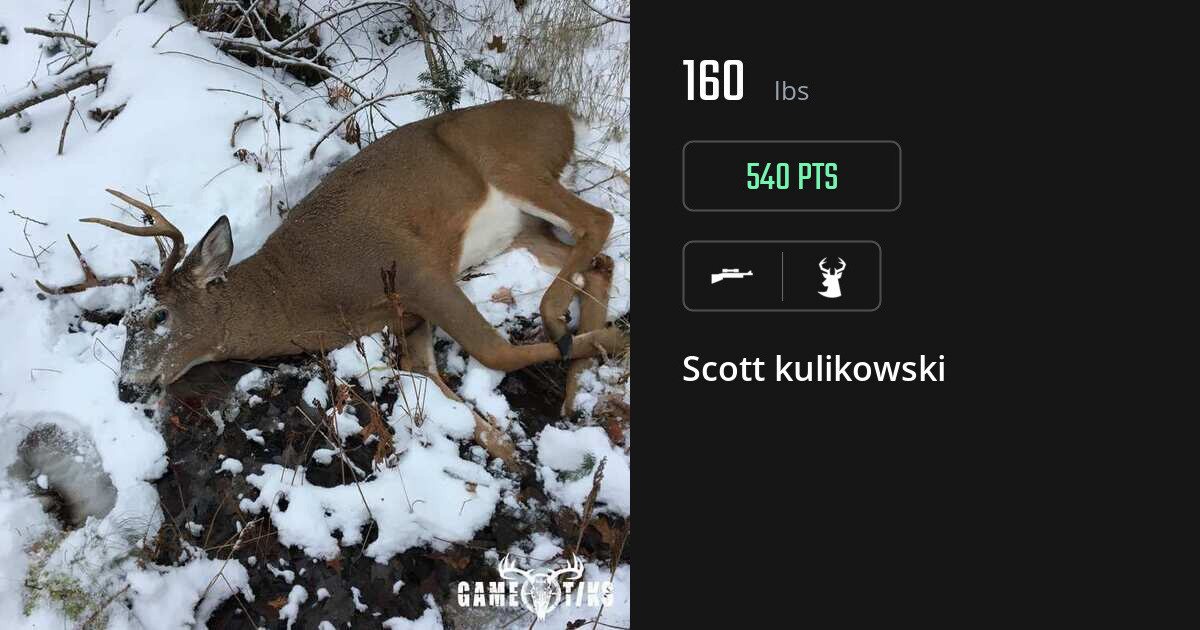 deer harvest by Scott kulikowski