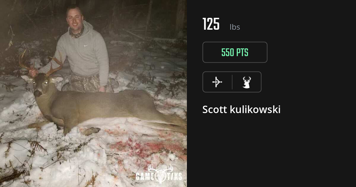 deer harvest by Scott kulikowski
