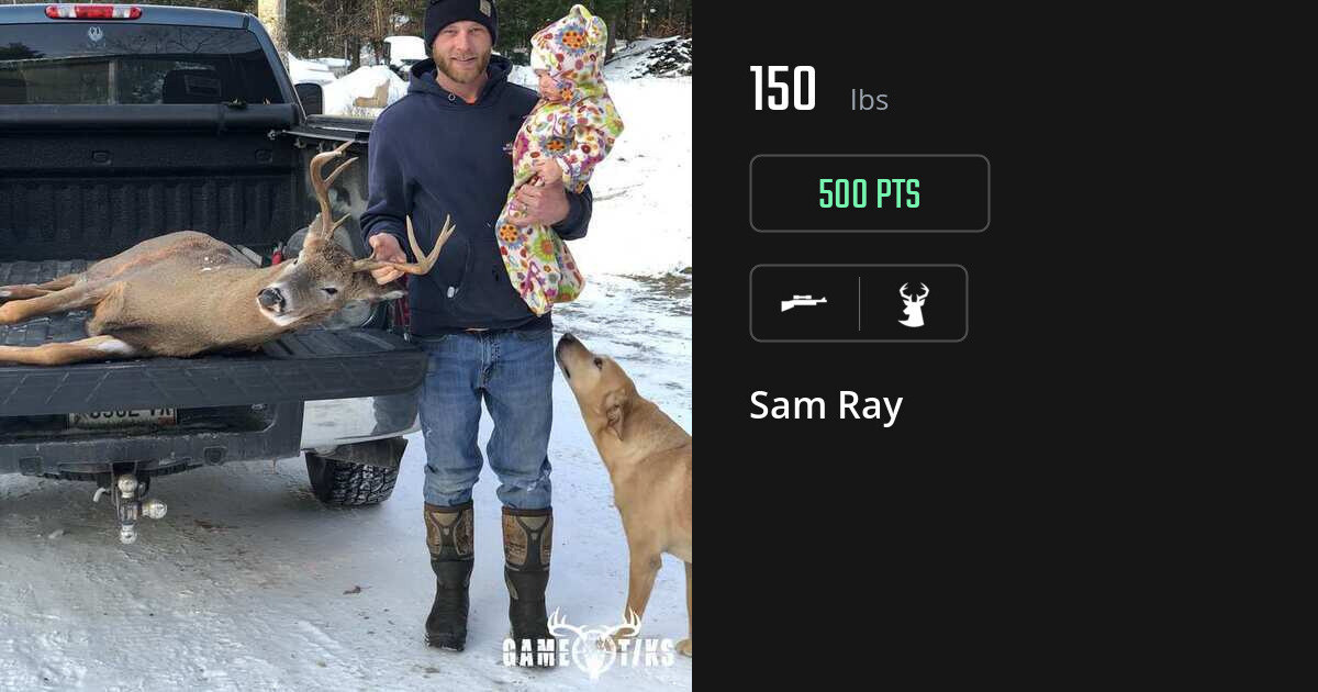 Deer harvest on Gametiks