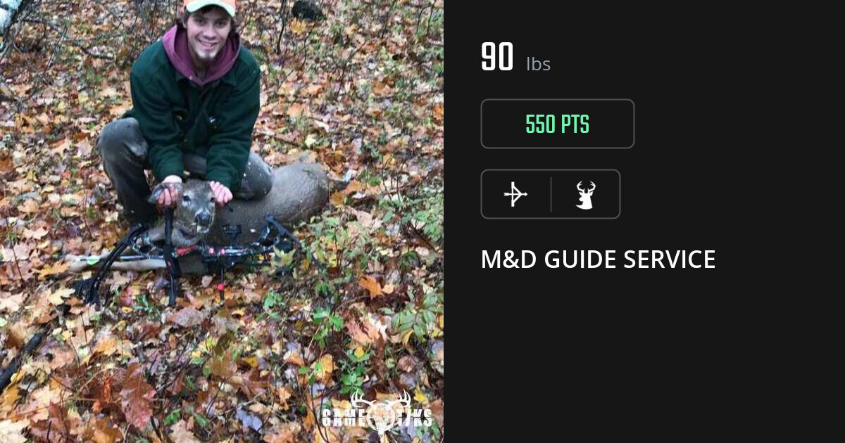 Deer harvest on Gametiks