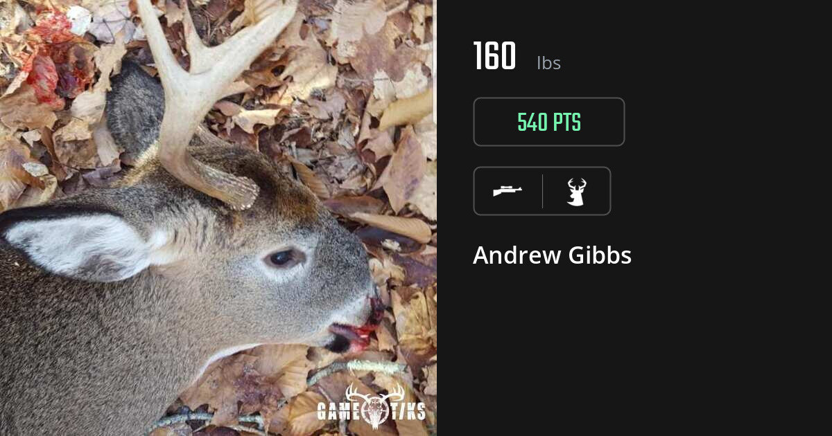 Deer harvest on Gametiks