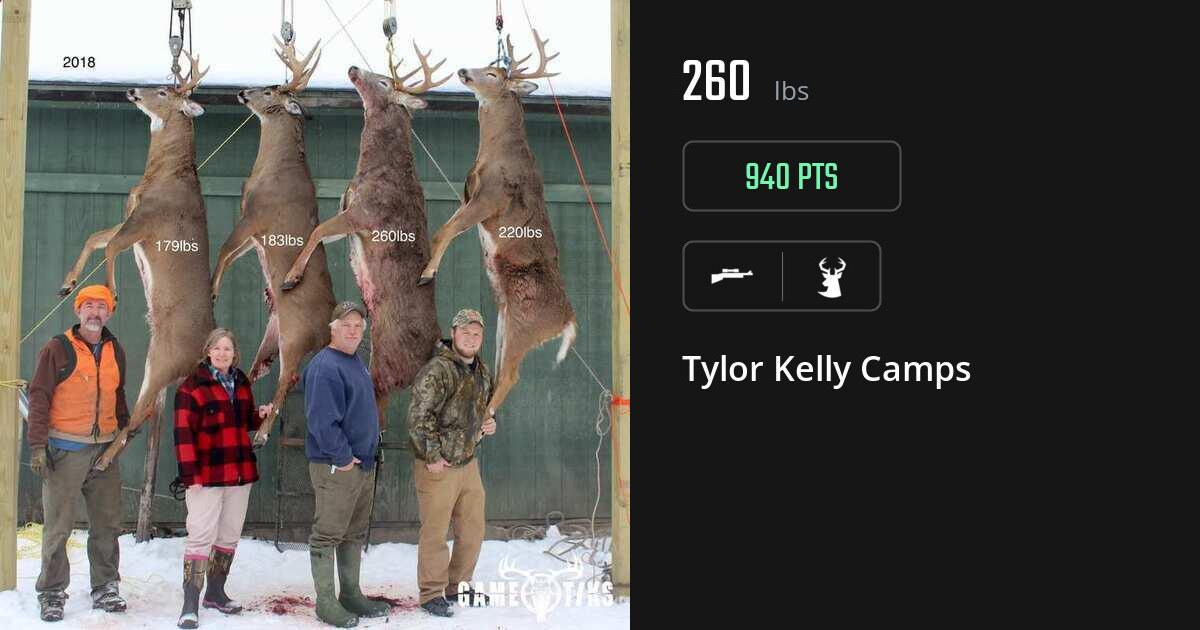 deer harvest by Tylor Kelly Camps