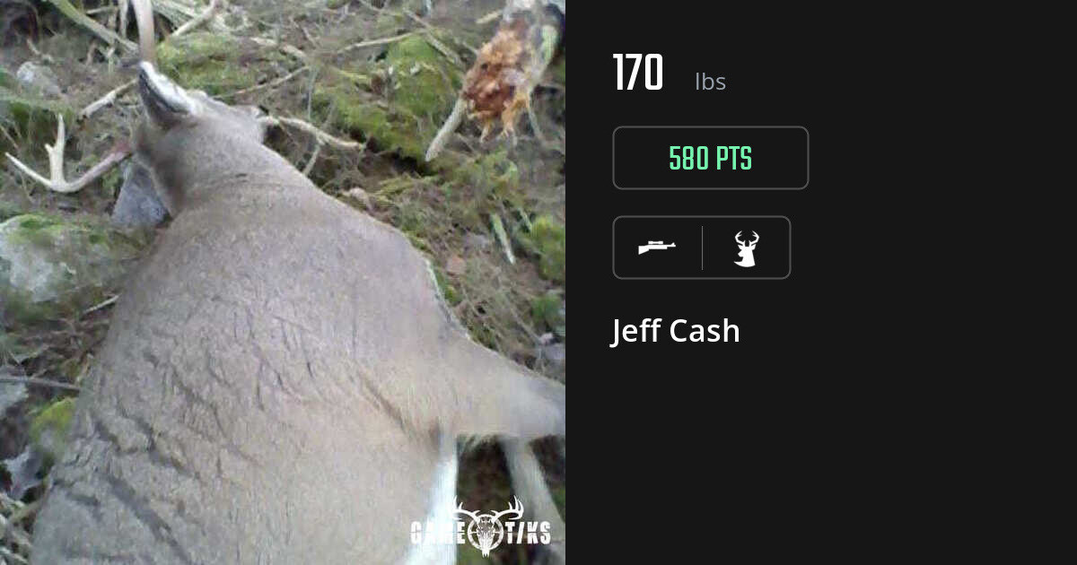 deer harvest by Jeff Cash