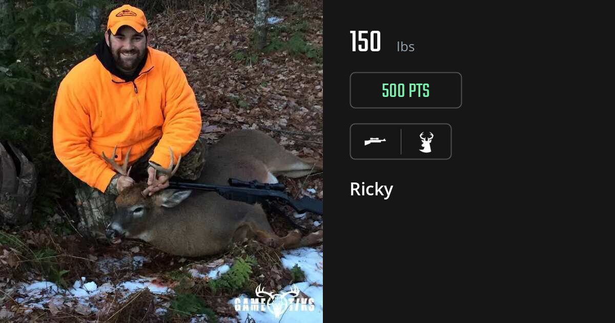 deer harvest by Ricky