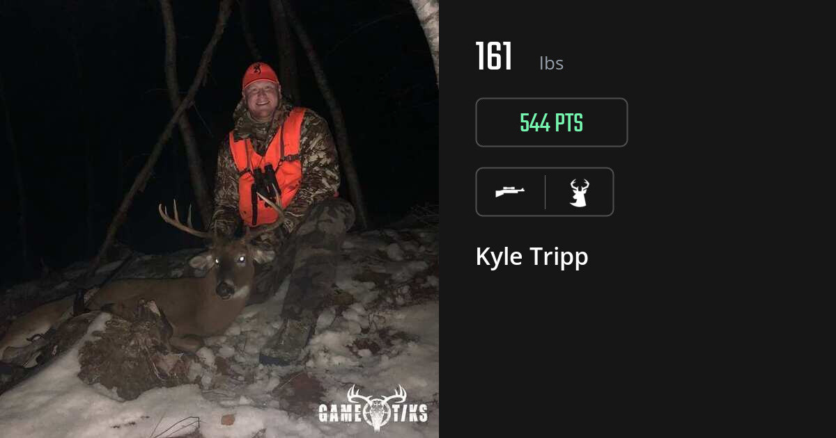 Deer harvest on Gametiks