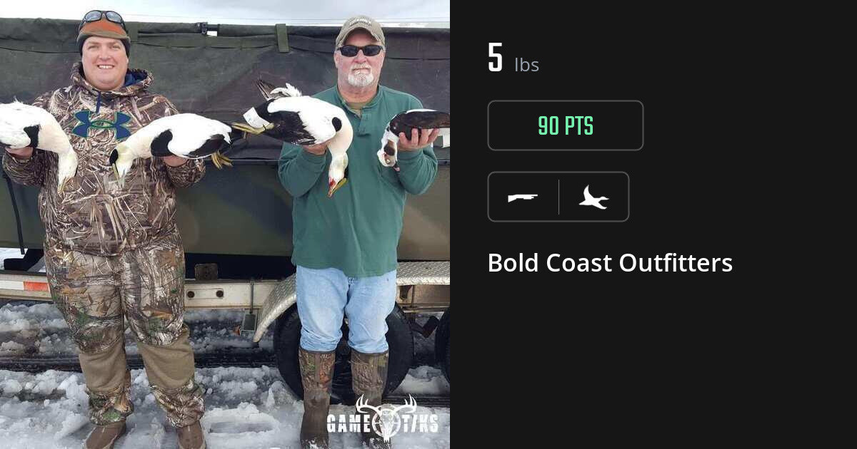 Waterfowl harvest on Gametiks