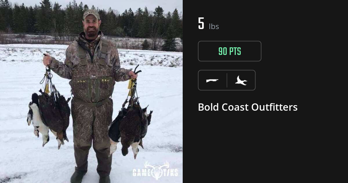 Waterfowl harvest on Gametiks