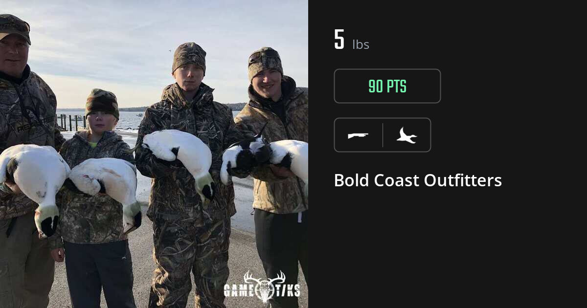 Waterfowl harvest on Gametiks