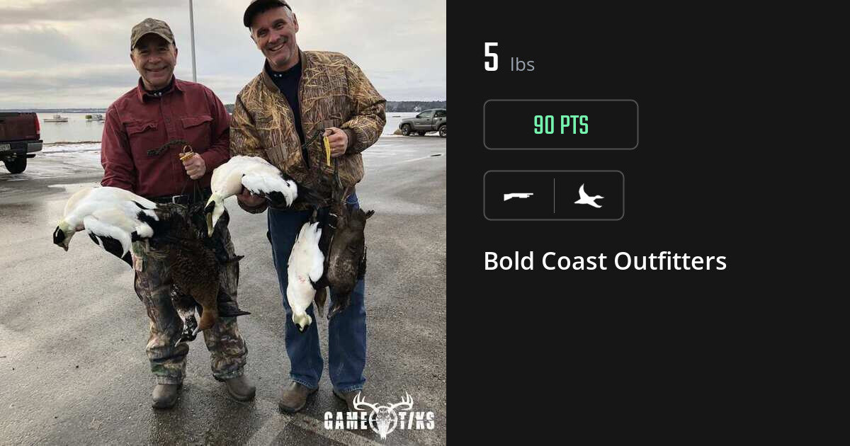 Waterfowl harvest on Gametiks