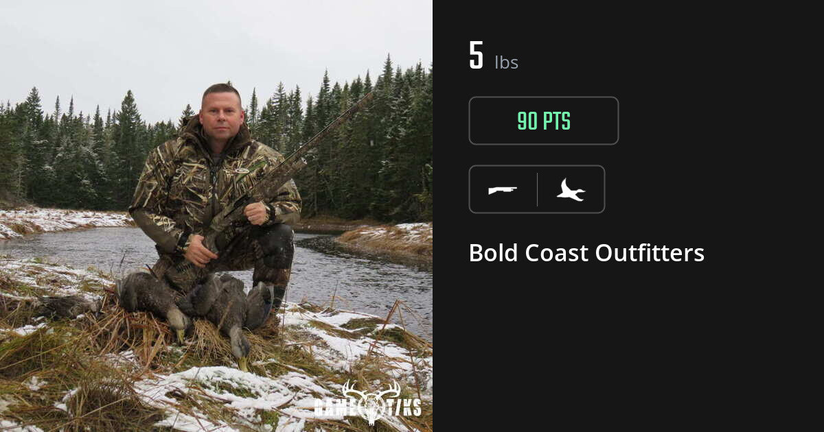 Waterfowl harvest on Gametiks
