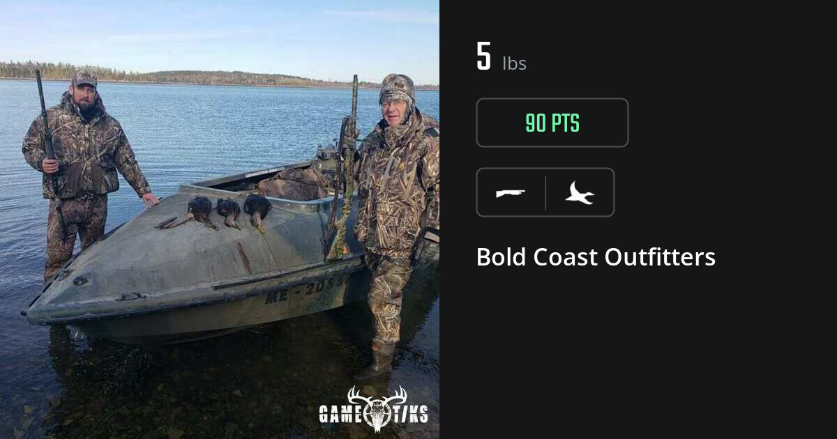 Waterfowl harvest on Gametiks