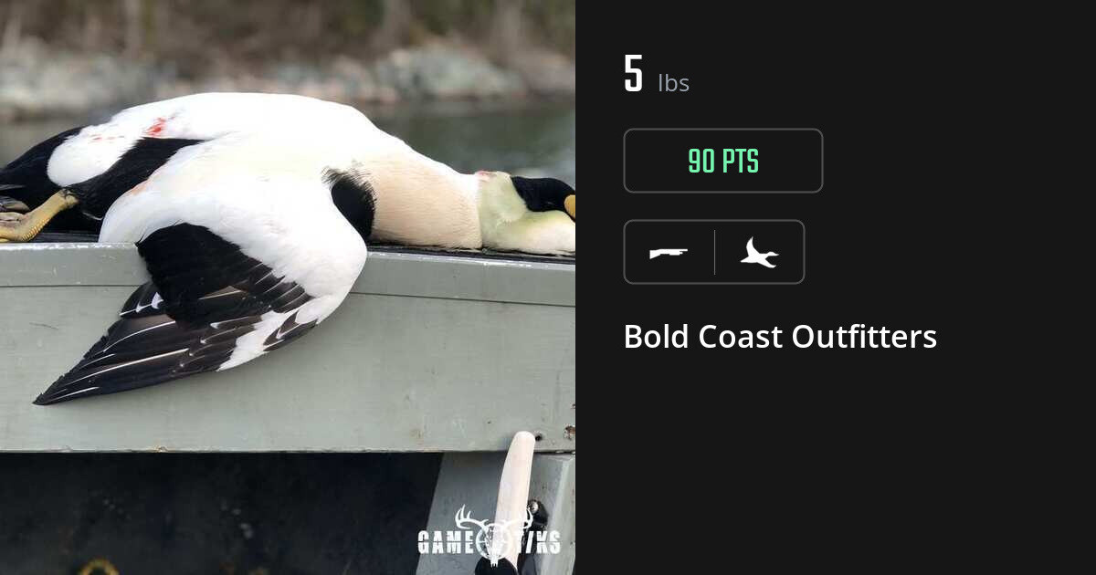 Waterfowl harvest on Gametiks