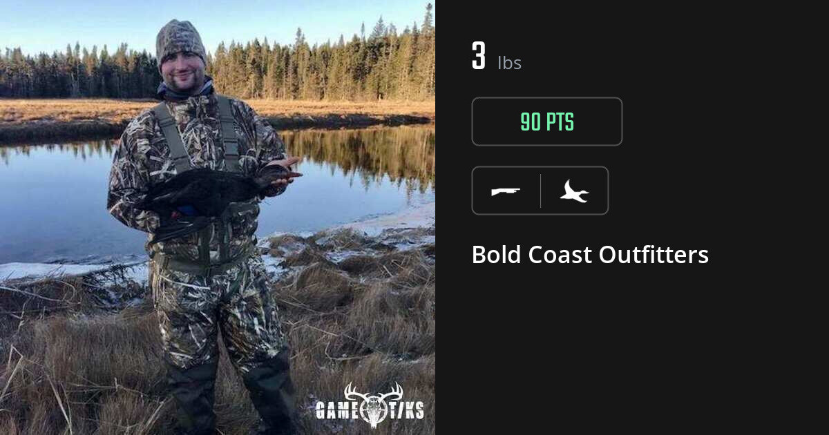 Waterfowl harvest on Gametiks