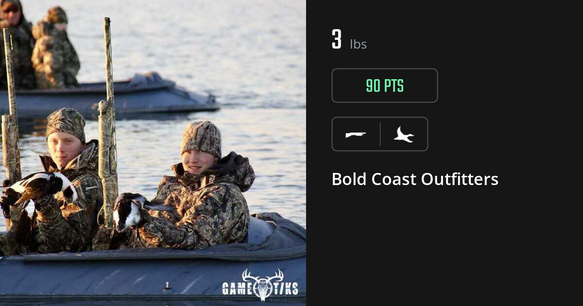 Waterfowl harvest on Gametiks