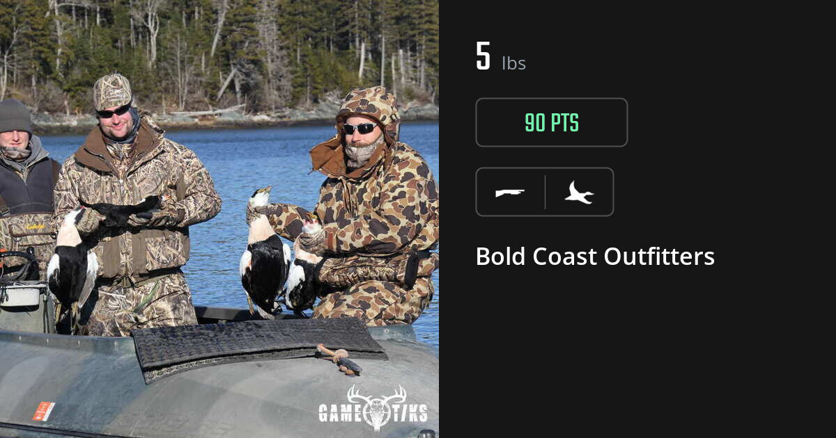 Waterfowl harvest on Gametiks