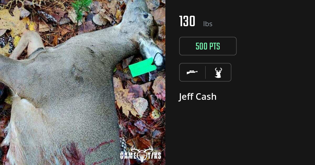deer harvest by Jeff Cash