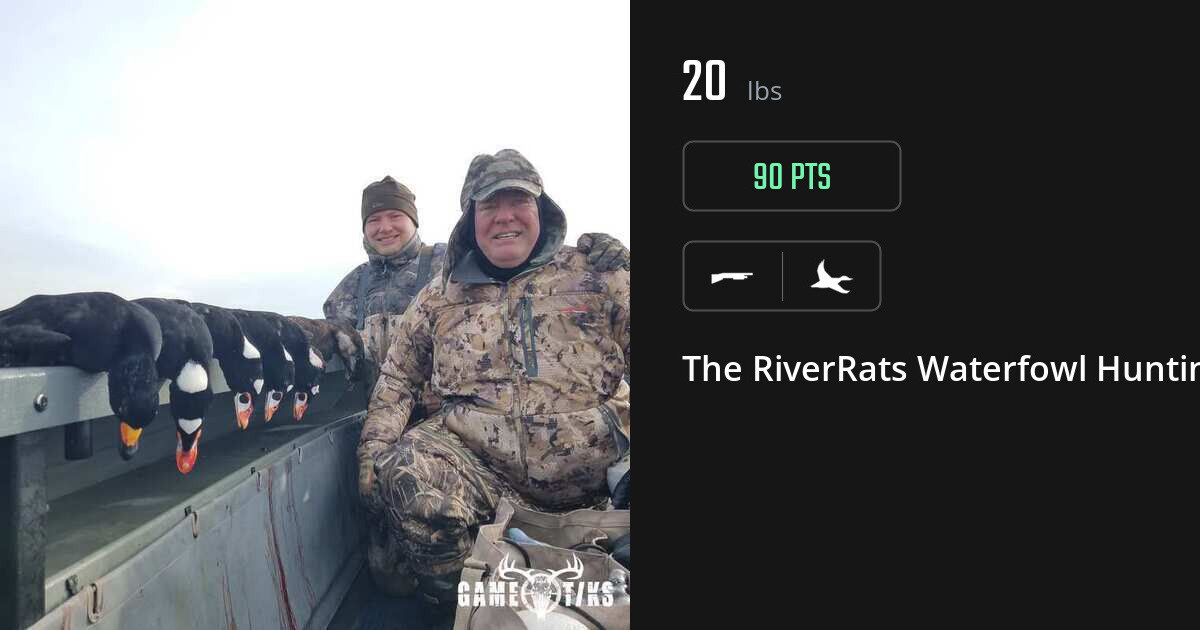 Waterfowl harvest on Gametiks