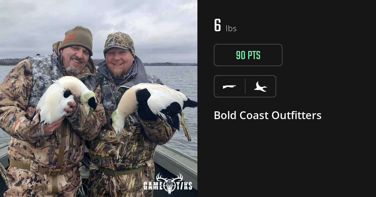 Waterfowl harvest on Gametiks