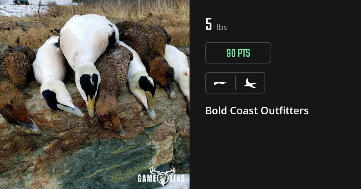 Waterfowl harvest on Gametiks