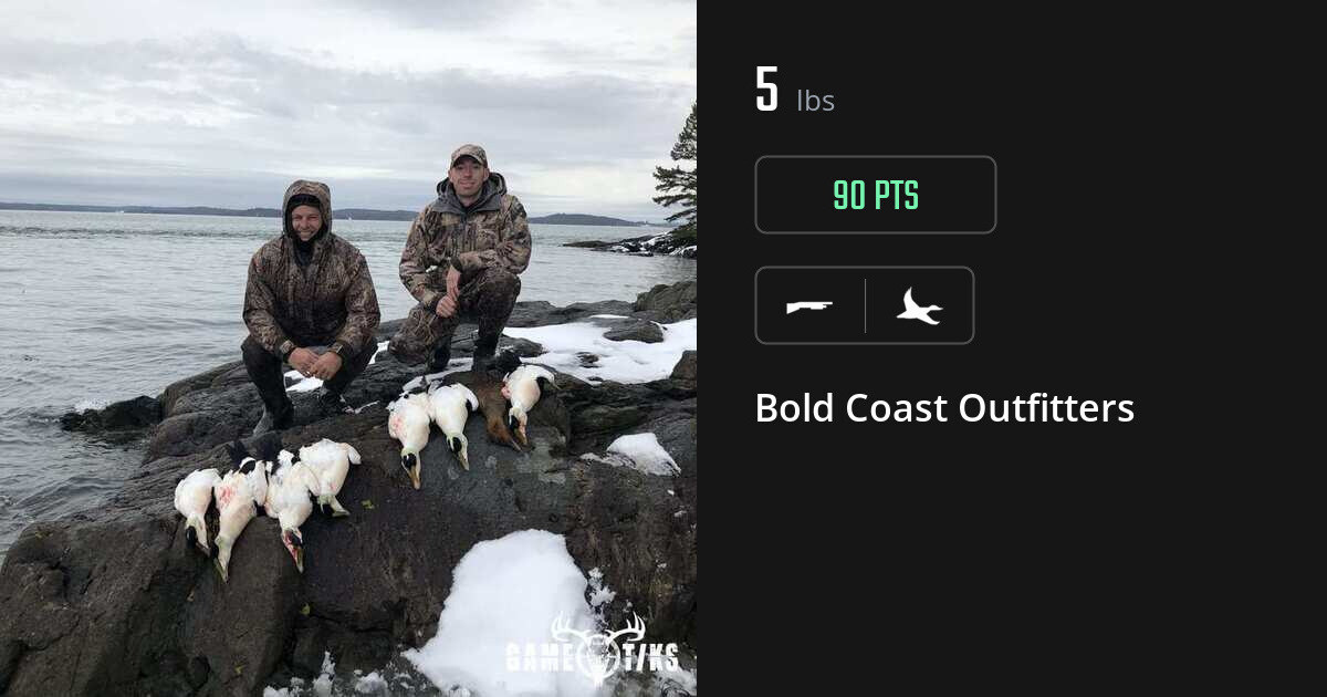 Waterfowl harvest on Gametiks