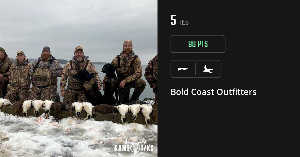 Waterfowl harvest on Gametiks