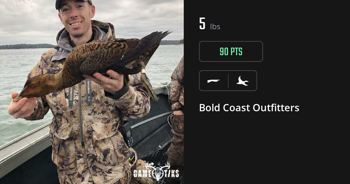 Waterfowl harvest on Gametiks