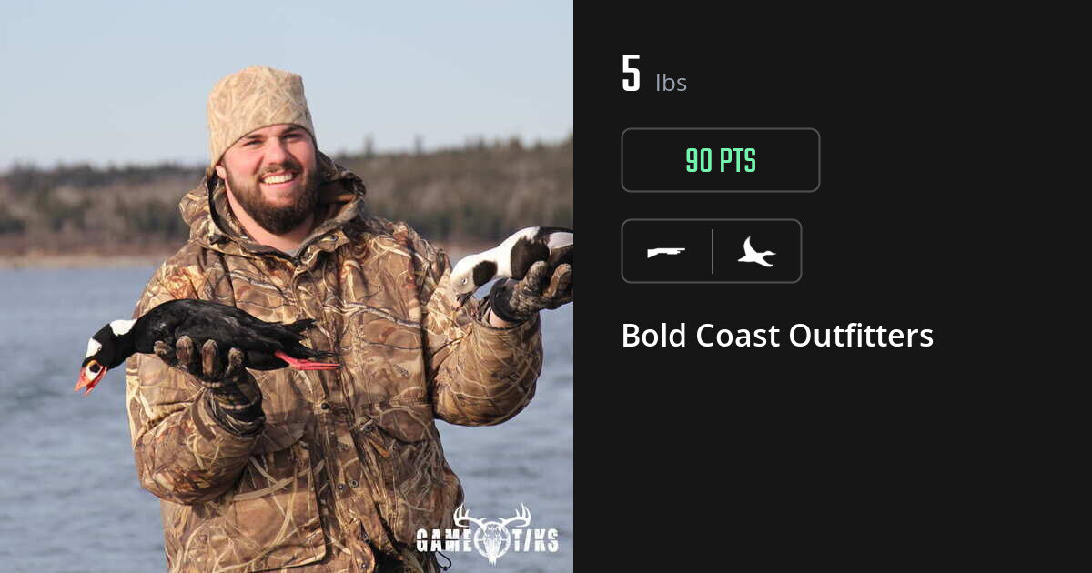 Waterfowl harvest on Gametiks
