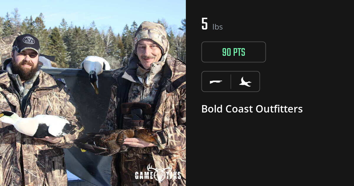 Waterfowl harvest on Gametiks