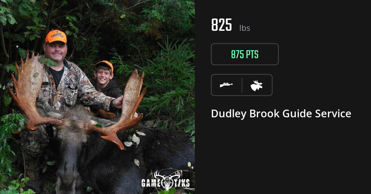 moose harvest by Dudley Brook Guide Service