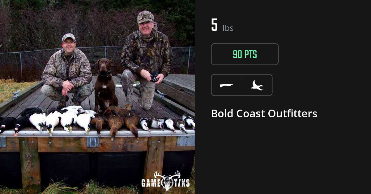 Waterfowl harvest on Gametiks