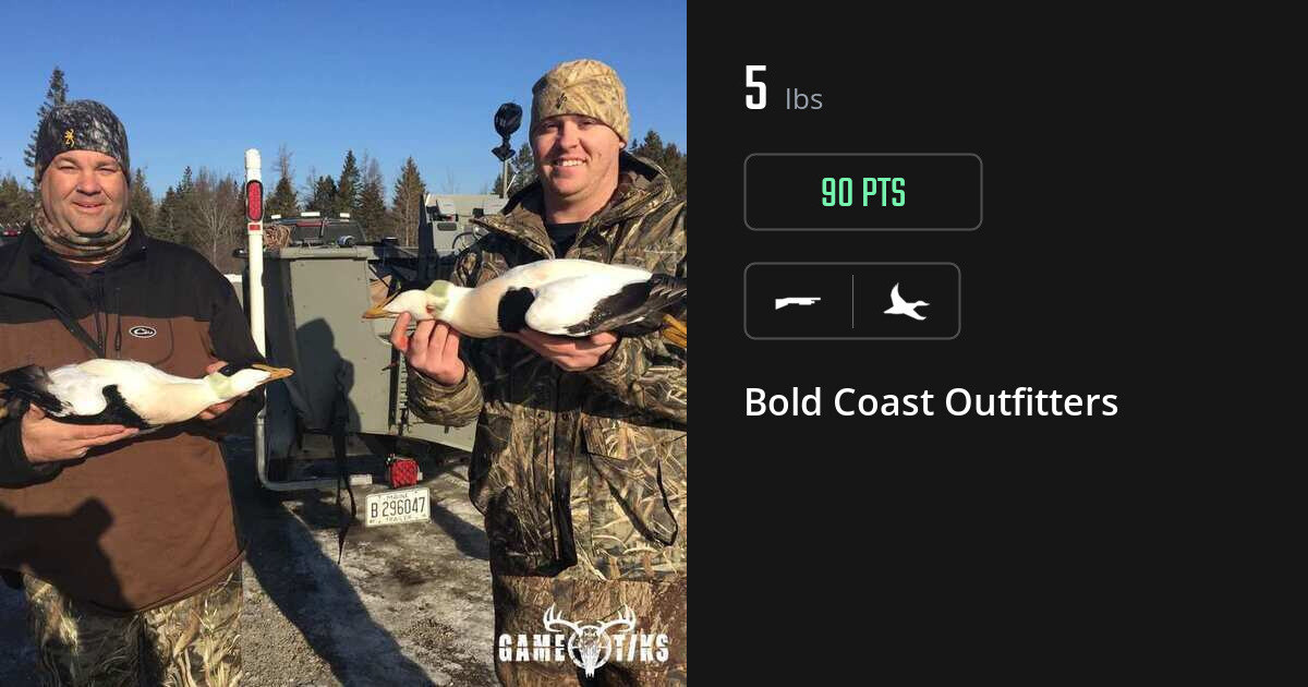 Waterfowl harvest on Gametiks