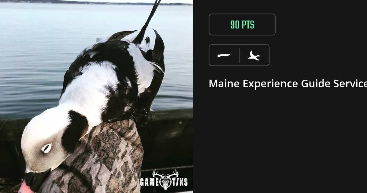 Waterfowl harvest on Gametiks