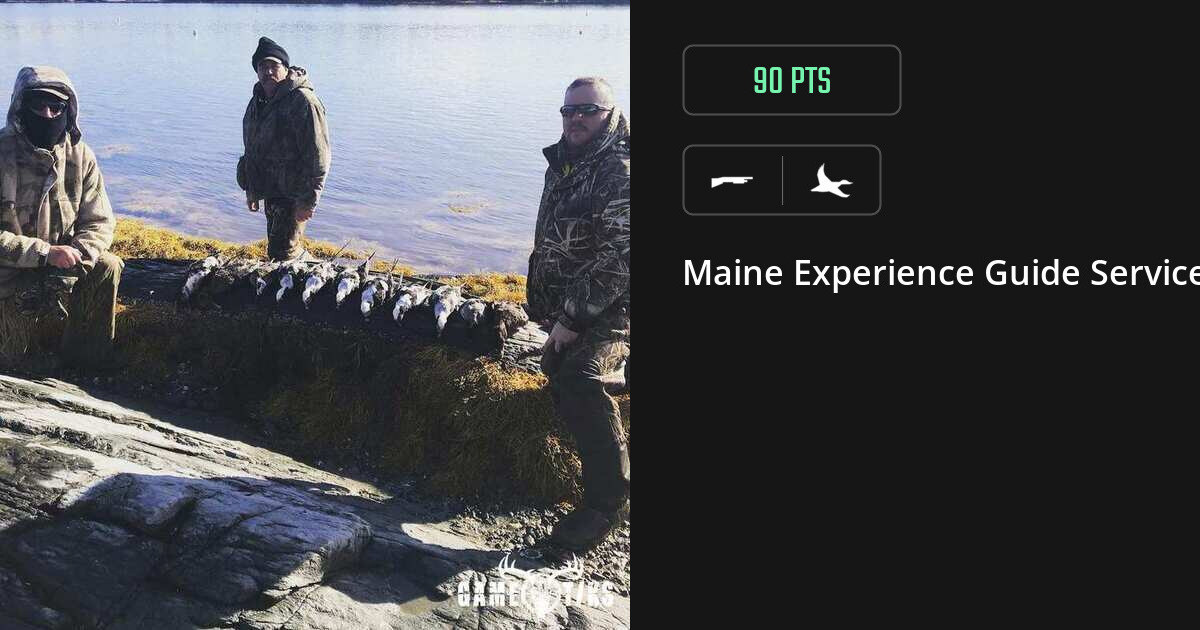 Waterfowl harvest on Gametiks