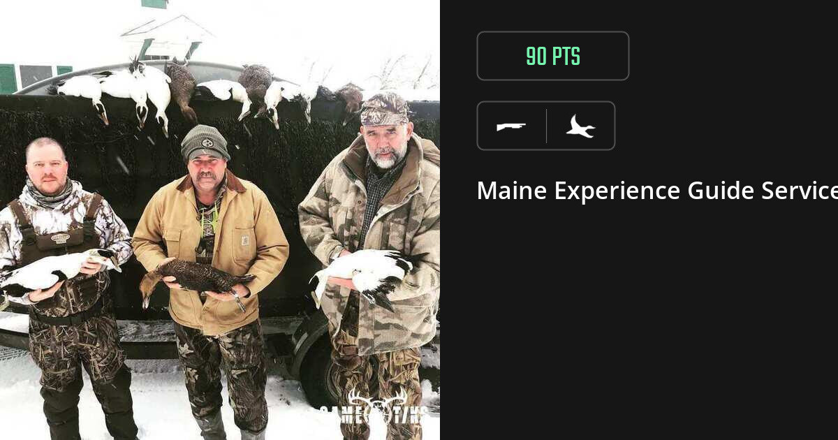 Waterfowl harvest on Gametiks