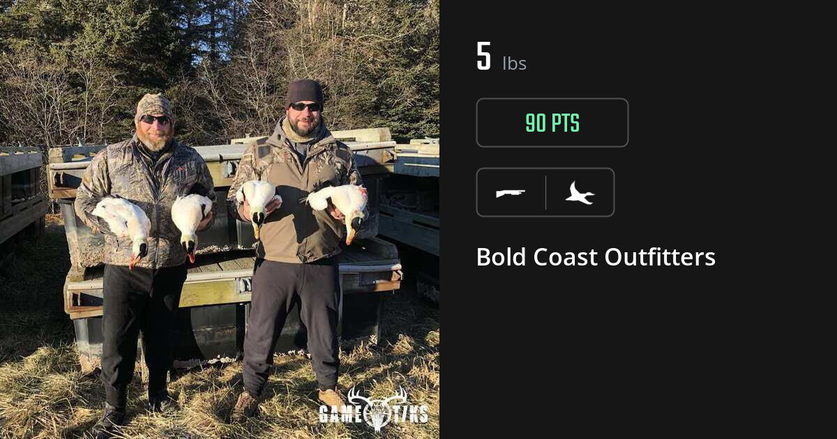 Waterfowl harvest on Gametiks