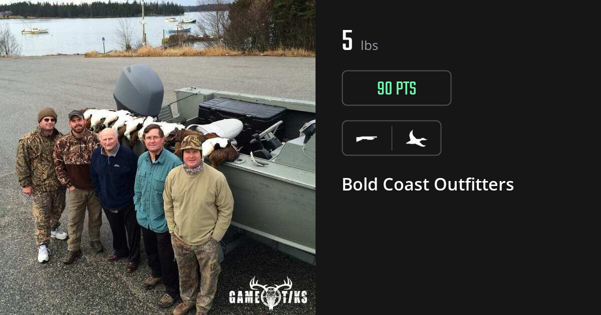 Waterfowl harvest on Gametiks