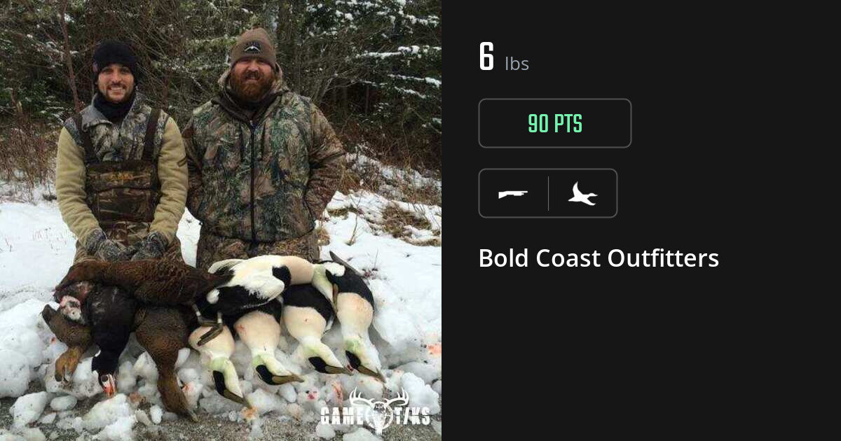 Waterfowl harvest on Gametiks