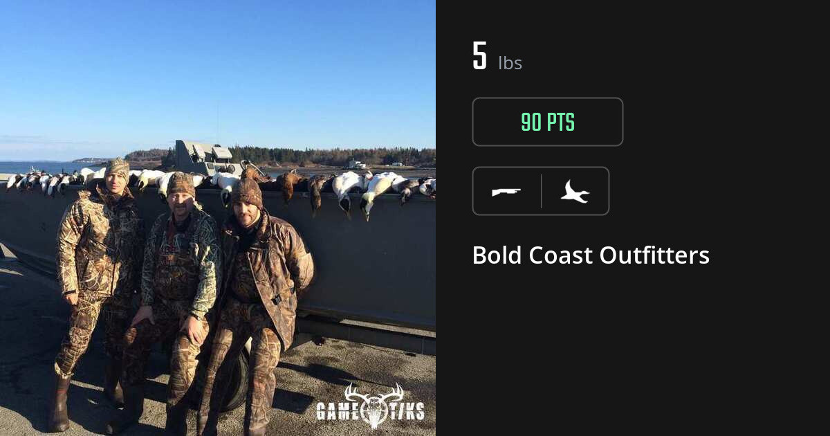 Waterfowl harvest on Gametiks